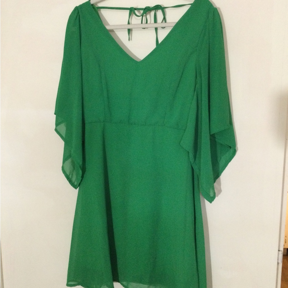 Elegant Green Summer Dress